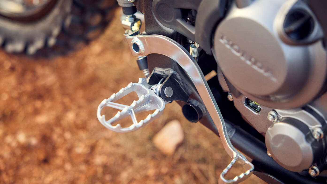 CRF300L ralilábtartó